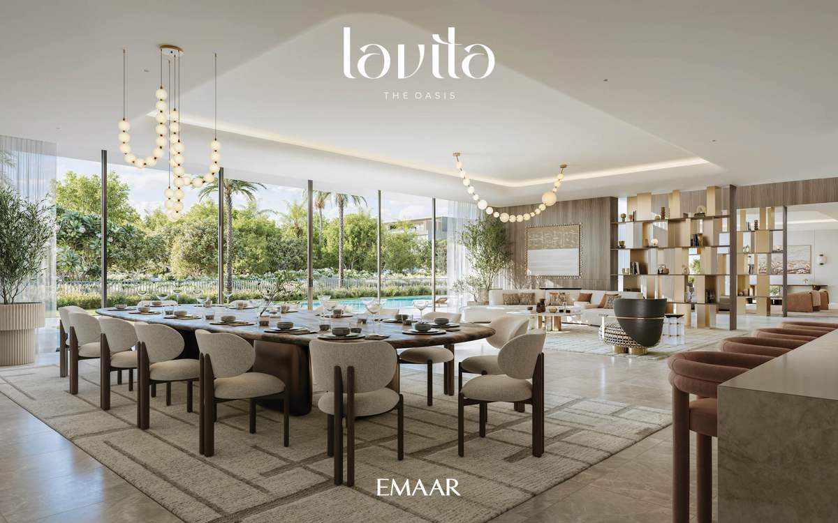 Lavita dining and living room