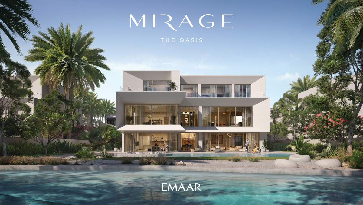 Mirage villa overlooking the lagoon