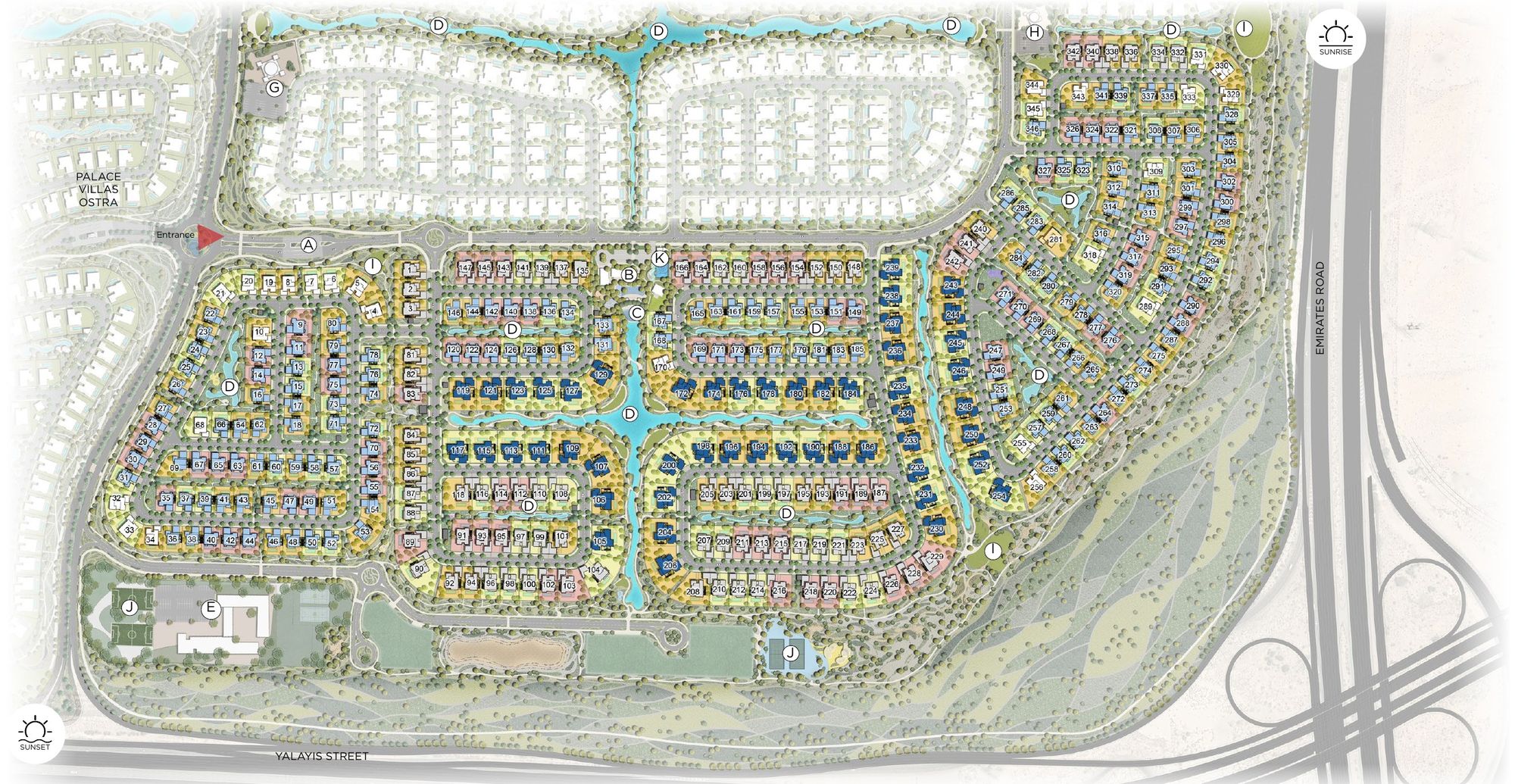 Marèva 2 cluster map