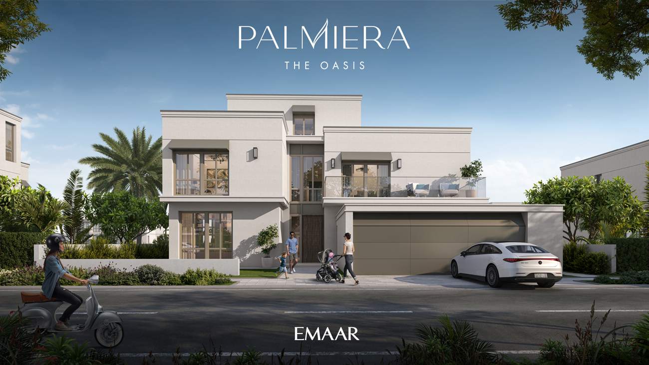 Palmiera classical villa street view