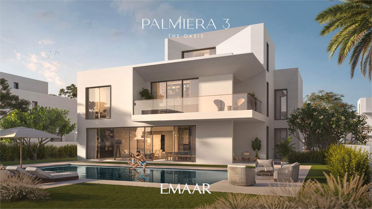 Palmiera 3 chamfered villa with pool